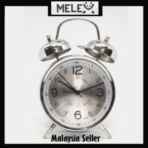 Melex Alarm Clock Silver