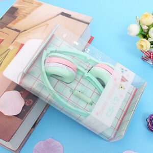 Casni Super Bass Foldable On-Ear Wired Headset With Mic (CS-12)