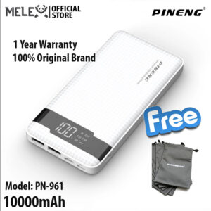 Pineng PN-961 LED Display 10000mAh Quick Charge 3.0