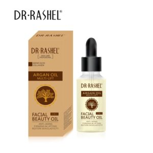 DR-RASHEL Argan Oil Facial Beauty Oil Anti Aging Firming Lifting Face Moisturizer Restore Skin Elasticity Amino Acid Collagen 30ml DRL-1424