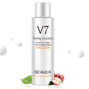 BIOAQUA Dr V7 emulsion Toning Light Hit Bottom Cream 120g skin care Moisturizing Whitening Anti-aging Anti Wrinkle Day Cream