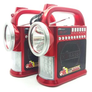 JOC H609UR Rechargeable Radio With Flashlight/MP3/Pendrive/SD card Slot