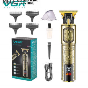 VGR V-073 Professional Hair Trimmer with LED Display
